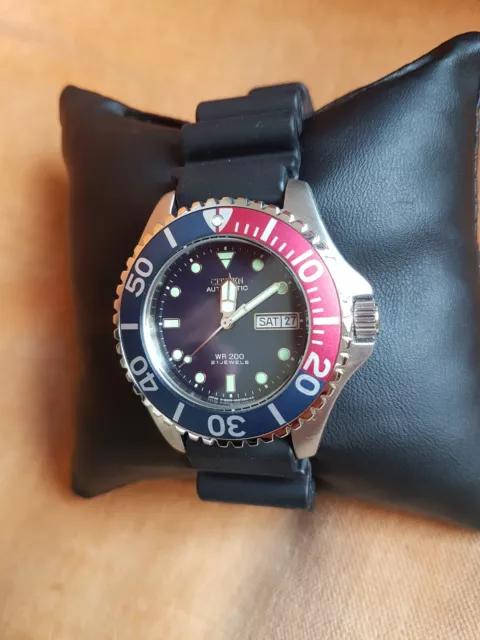 CITIZEN DOLPHIN DIVER 8200 Automatic EUR 185 00 PicClick FR