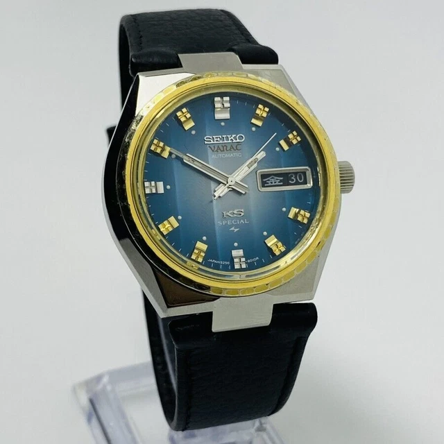 RARE KING SEIKO KS 5256 6010 Special Vanac Blue Dial Automatic