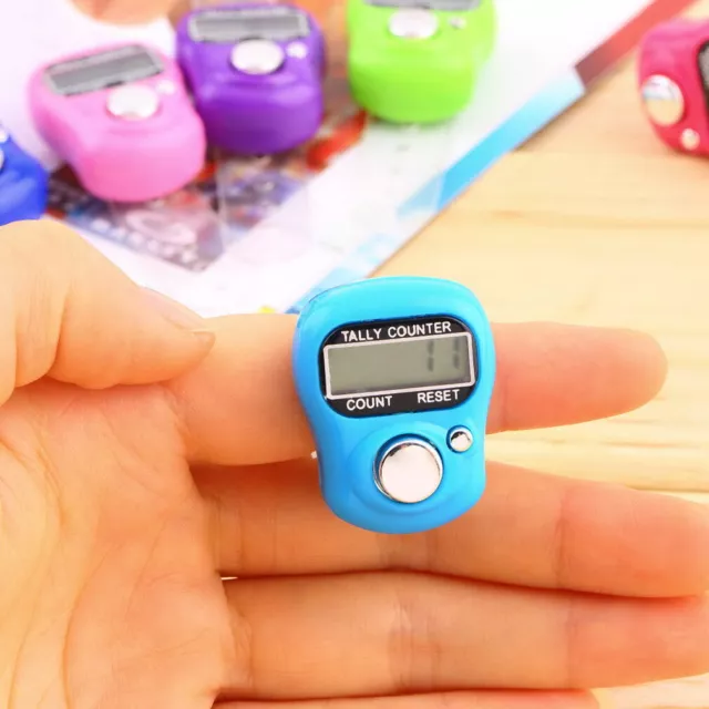 Number Clicker Tasbeeh Tasbih Mini Finger Ring Digital Hand Tally Counter HOT