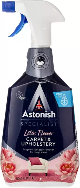 Astonish Premium Carpet and Upholstery Shampoo - 750 Ml