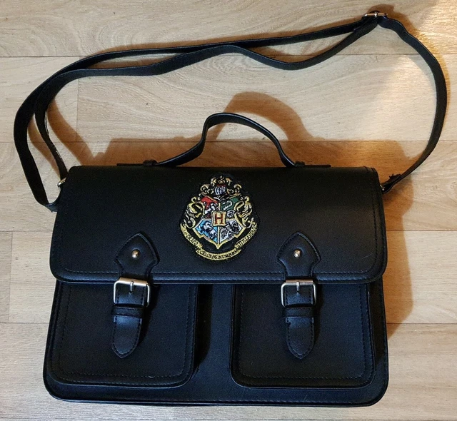 BLACK HARRY POTTER Primark faux leather Satchel. VGC. EUR 5 86
