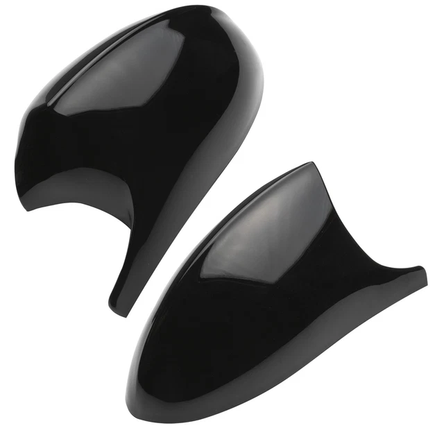 extérieurs noir brillant abritant coques rétroviseurs pour BMW E90 E91 2005-2008