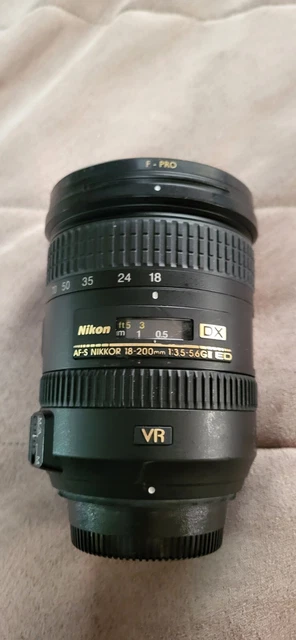 Nikon AF-S 18-200mm f 3.5-5.6G Nikkor DX ED VR Wide Zoom Digital Camera Lens