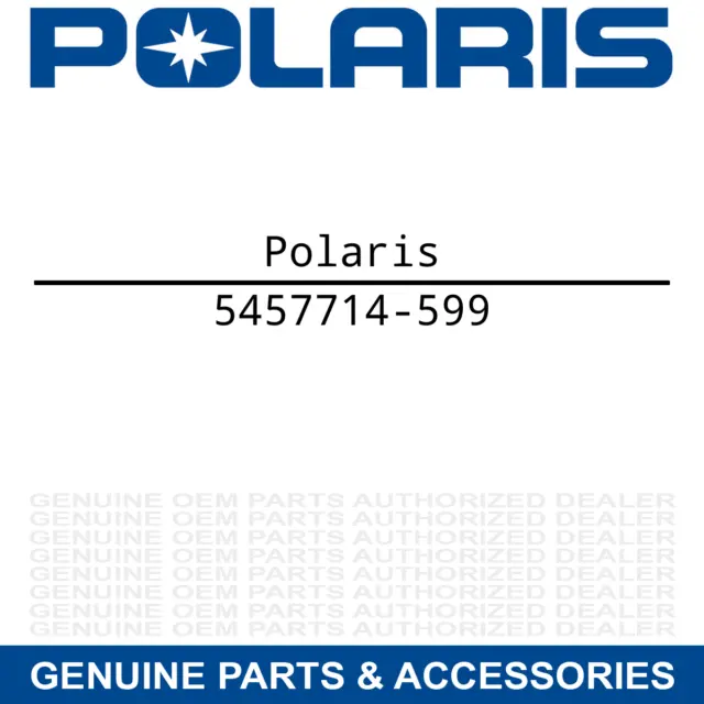 Polaris 5457714-599 COVER-CNTR,FILLER,RR,WH LTNG