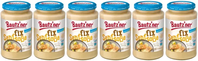 Bautzner Fix Senfsoße 6x400ml