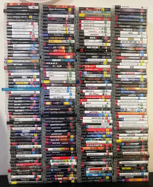 Playstation 3 games Ps3. Select a title
