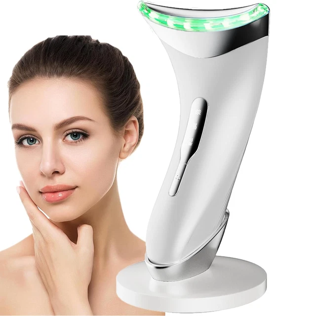 Gesichtsmassagegerät Mit Wärme & EMS – Anti-Falten, Hautstraffung Für Gesicht & Hals | 3 Modi, Tragbar