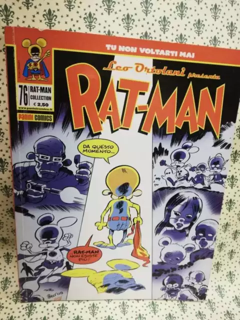 Rat Man Tu non voltarti mai Leo Ortolani n°76 panini comics fumetti collezione H