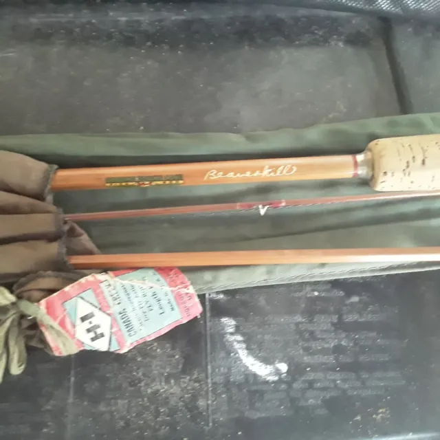 VINTAGE,UNBRANDED,SOUTH BEND 24-9' Bamboo Fly Rod 3/2 7-8wt.7oz.VG. $61.00  - PicClick