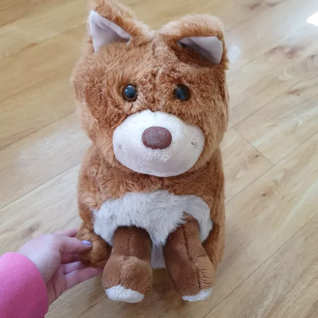 BOOTS VINTAGE HARRY Fox Soft Toy Plush Dog 11 Inches *Worn Out ...