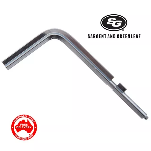SARGENT & GREENLEAF U8 Safe-3 Wheel Combination Lock Change Key-S & G-FREE POST!