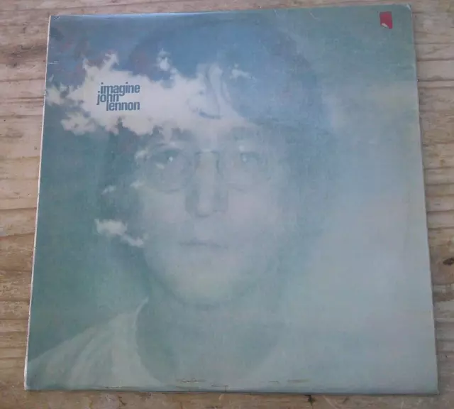 JOHN LENNON "IMAGINE" 1st UK PRESS LP PORKY PECKO VINYL EX