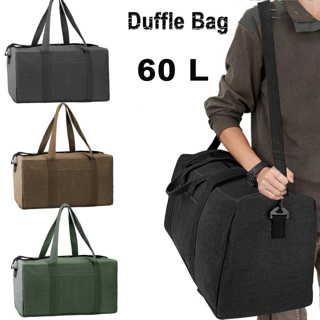 Military Canvas Duffle Luggage Handbag Tote Shoulder Bag Gym Sports Travel Bag