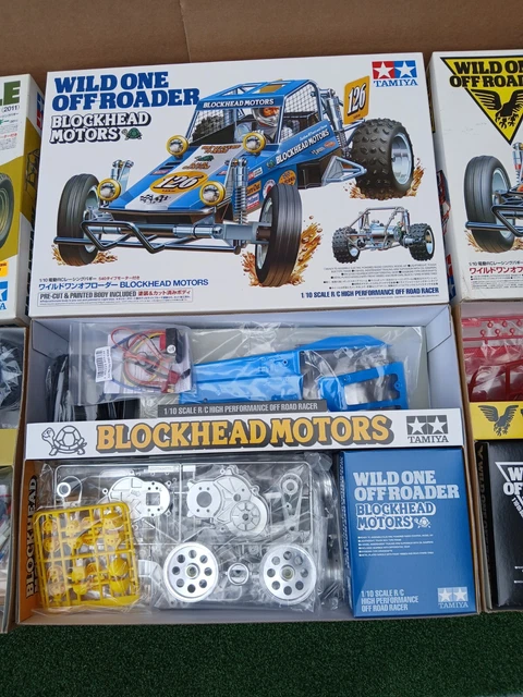 TAMIYA WILD ONE / Wildone Blockhead Motors New Kit £200.00 - PicClick UK