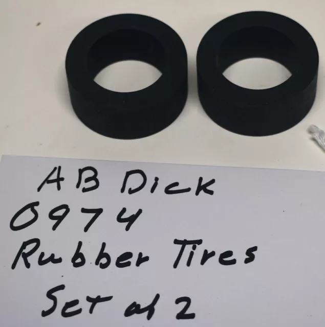 0974 rubber tire AB Dick