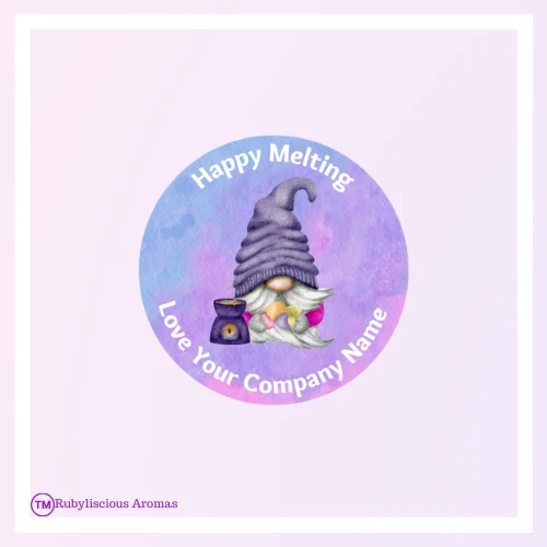 Pegatinas personalizadas Happy Melting - 35 pegatinas - ENVÍO GRATUITO