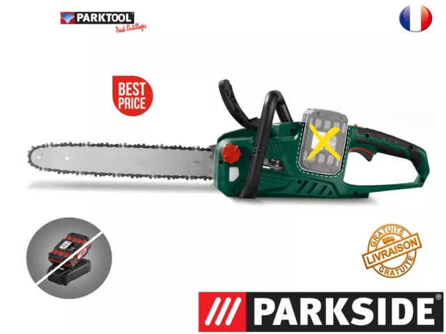 PARKSIDE® Tronçonneuse sans fil »PKSA 40-Li A«, 2 x 20 V