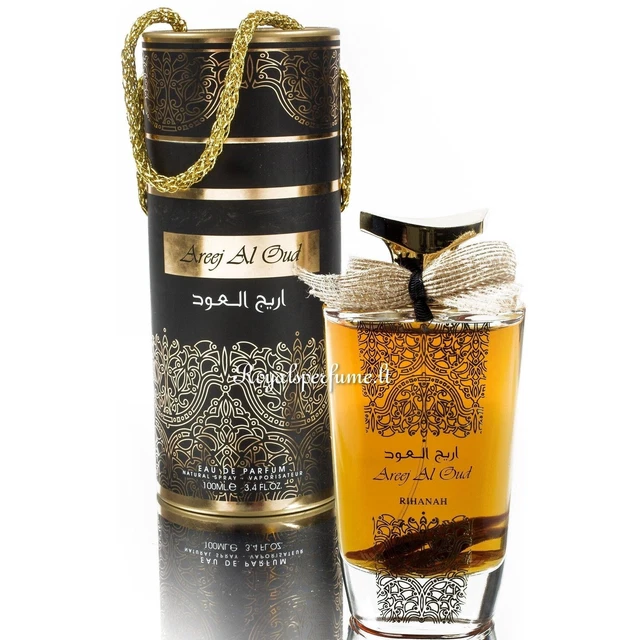 Areej Al Oud by Rihanah Arabic Perfumed Water For Unisex 100ml Eau de Parfum