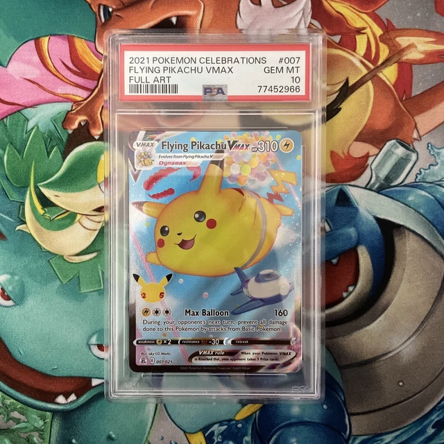 Pokemon Card - Flying Pikachu VMAX (007/025) Ultra Rare | Celebrations  Expansion, Near Mint Condition