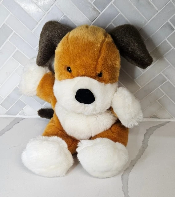 Kipper The Dog Hand Puppet 1998 Prestige 14 in Stuffed Animal Plush Vintage RARE