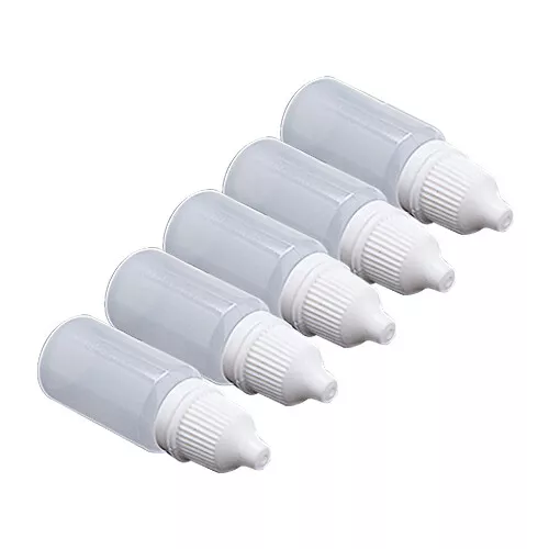 5X 7 Sizes Empty Plastic Dropper Bottle Squeezable Drop Liquid Container AU