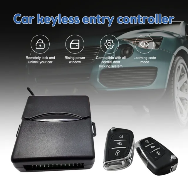 Universal Car Keyless Central Remote Control Kit Door Locking Alarm Entry System