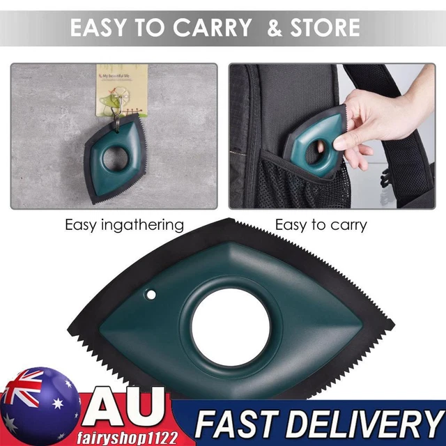 Mini Pet Hair Remover - Dog Cat Fur Removal Brush Car Hair Detailer (Green)