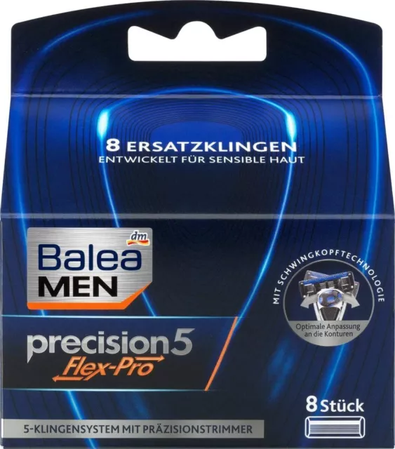 Balea - Men precision5 Flex-Pro | 16, 24, 32 Rasierklingen