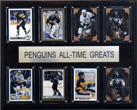 C & I Collectables 1215ATGPENG NHL Pittsburgh Penguins All-Time Greats Plaque