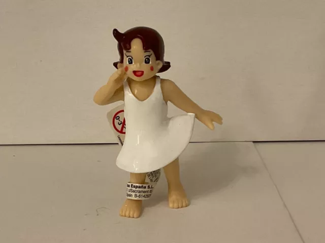 Heidi Marukatsu 2007 Figur Comicfigur Spain ca. 7 cm: Heidi Kleid weiß Top ovp