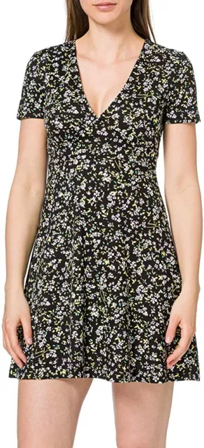 Tommy Hilfiger Ajuste Flare Floral Estampado Vestido [ Talla XS - XL] Mujer