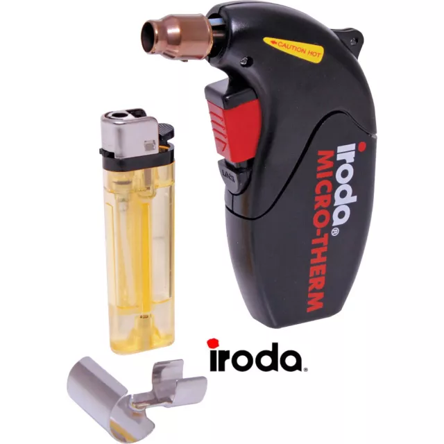Iroda MJ-600 Micro Jet Gas Blow Torch provide Flameless Heating