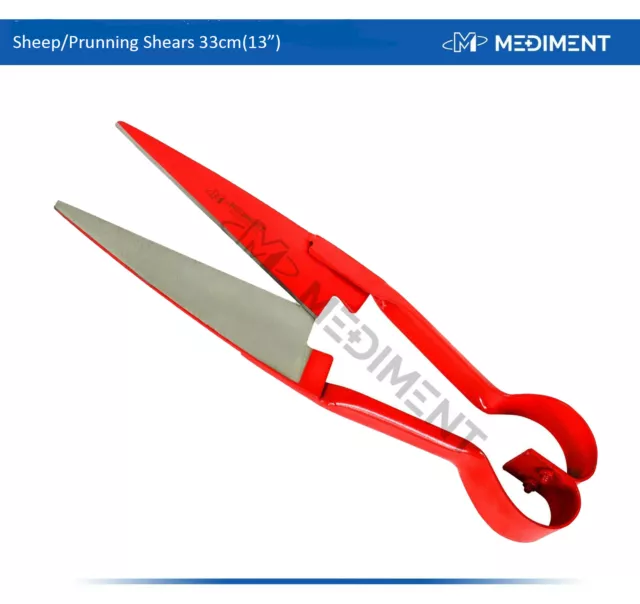 Hand Sheep Shears 13" Livestock Topiary Trimming Pruning Hedge Cutter Garden 2