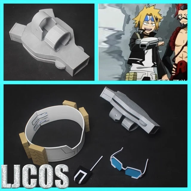 My Hero Academia Kaminari Denki A Suit of Armour EVA Battle Men Cosplay Props
