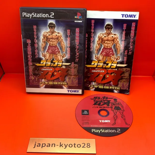Grappler Baki PS2 Tommy Sony Playstation 2 From Japan