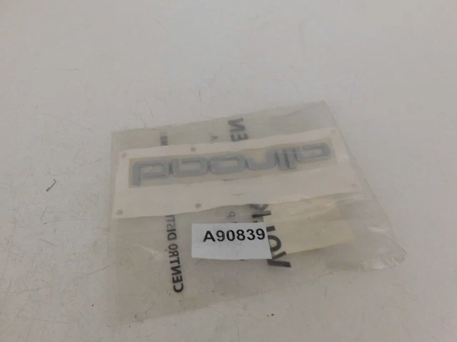 EMBLEMA ORIGINALE AUDI TFSI A4 scritta segno logo 8X0 853 737A 2ZZ