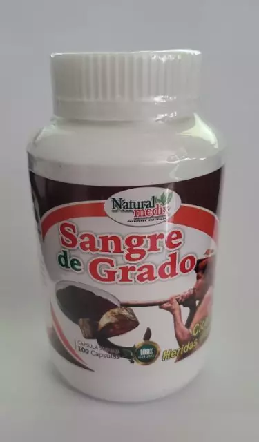 300 Capsules Dragon's Blood / Sangre de Grado Import from Peru - without additiv