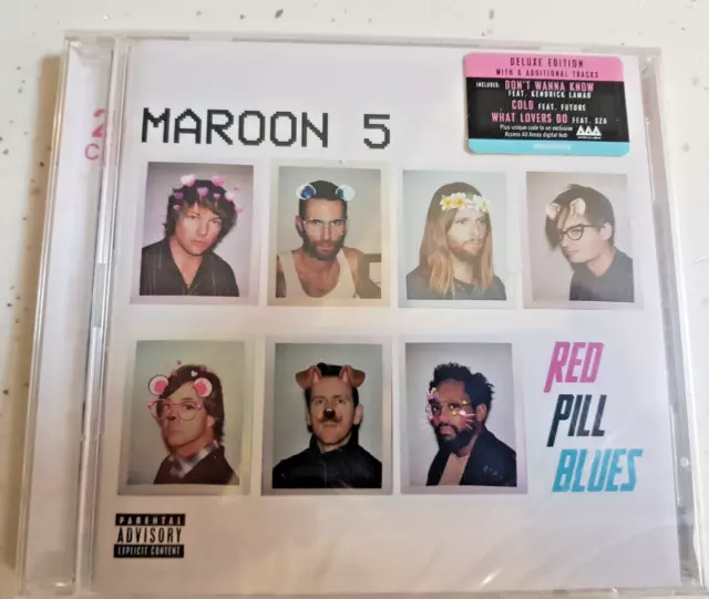 Maroon 5  -  Red Pill Blues Deluxe - 2 x CD -  New & Sealed