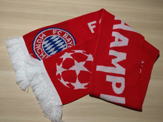 Schal FC Bayern Champions League Sieger 2020 UCL Lissabon Lisbon Scarf Triple