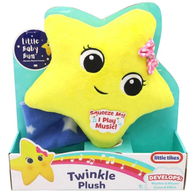LITTLE TIKES SOFT Toy Little Baby Bum Twinkle Musical Plush Ages 6