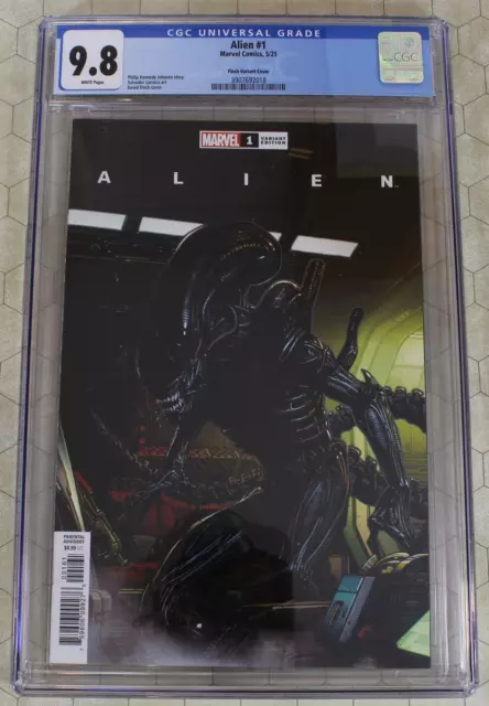 ALIEN #1 CGC 9.8 (2021) Finch VARIANT cover (Marvel Comics)