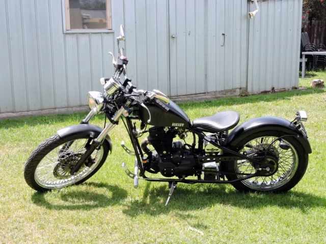 2015 Cleveland Heist Hard Tail Chopper in Excellent Condition