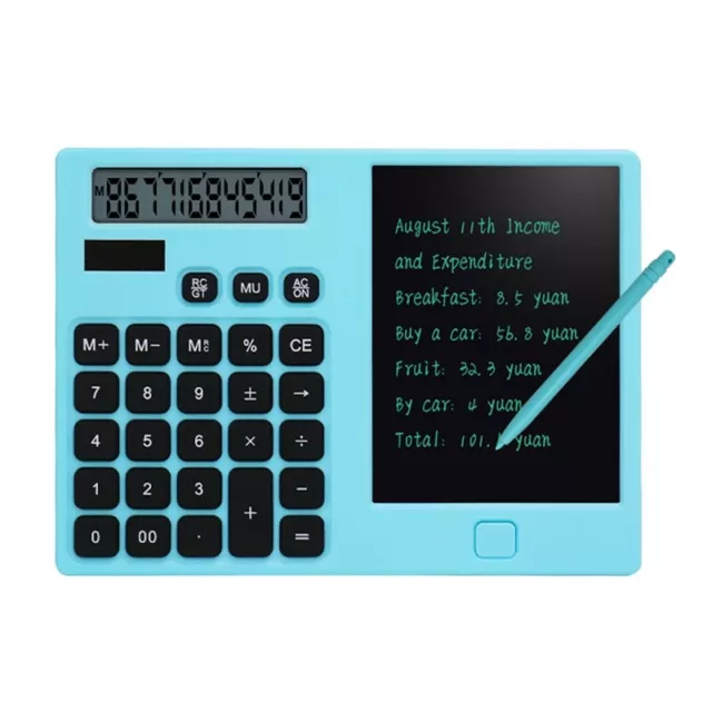 Calcolatrici desktop display 12 cifre con pad di cablaggio cancellabile per scuola U3R3
