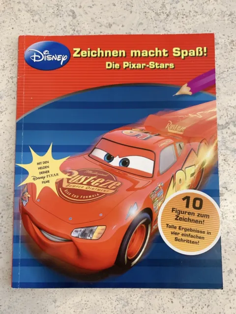 Pixar Disney Zeichnen lernen Buch Cars Nemo Malen