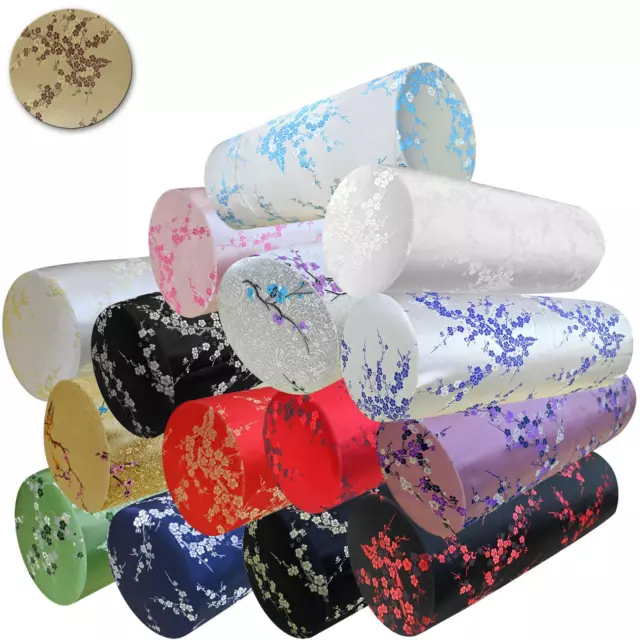 Bolster Cover*Chinese Rayon Brocade Neck Roll Long Tube Yoga Pillow Case*BL10