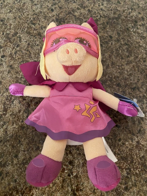Disney Muppet Babies Miss Piggy Super Fabulous Stuffed Animal Plush