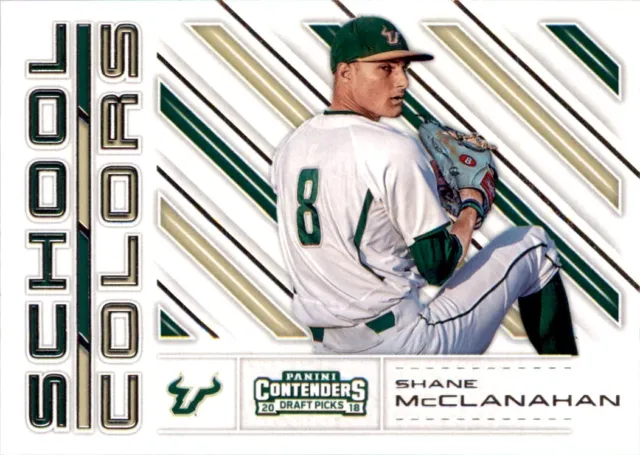2018 Panini Contenders Draft Picks Game Day Tickets Shane McClanahan South