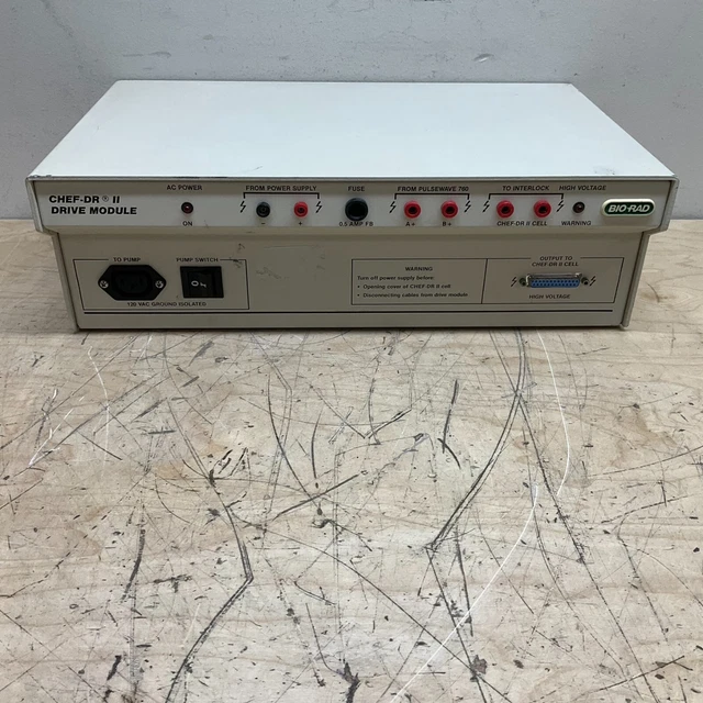 Bio-Rad CHEF-DR II Drive Module Electrophoresis Cell Lab TESTED WORKING