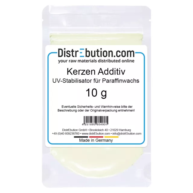 10g candles additive color stabilizer UV stabilizer for paraffin wax