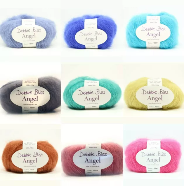 Debbie Bliss Angel - 25g -76% Super Kid Mohair & 24% Silk